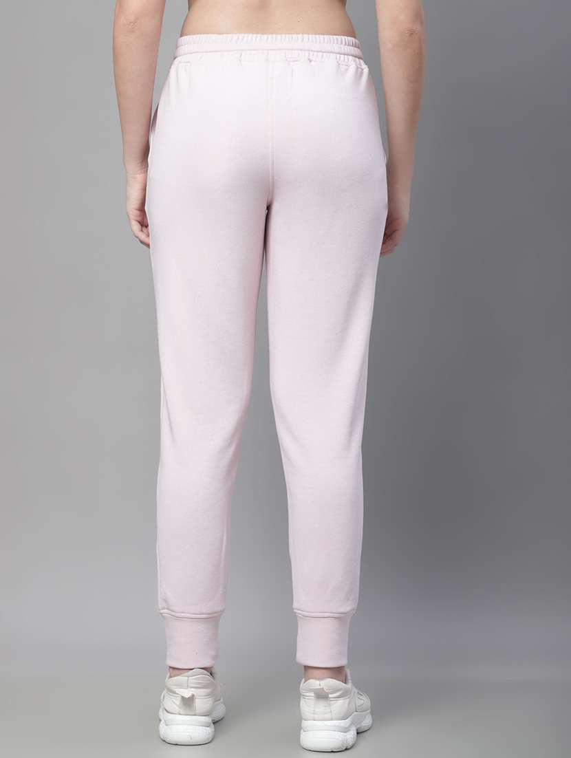 pink cotton blend track pants - 19950747 -  Standard Image - 3