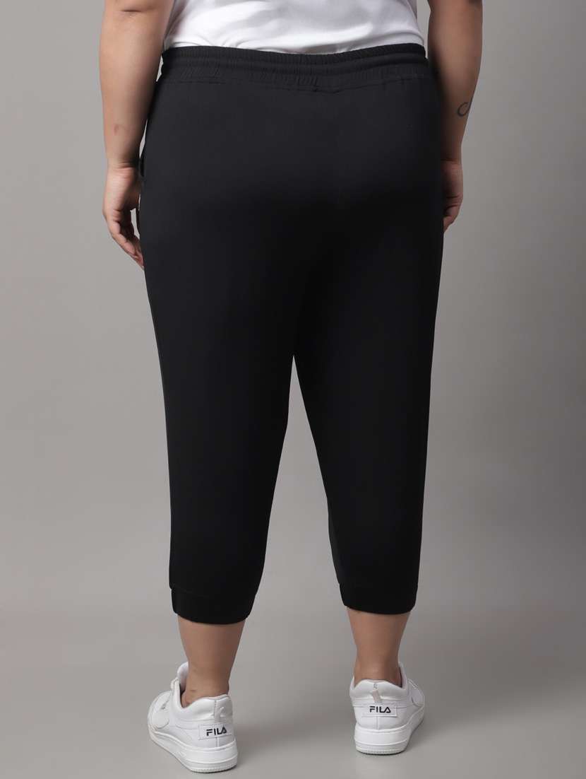 black polyester yoga pants track - 19950752 -  Standard Image - 3