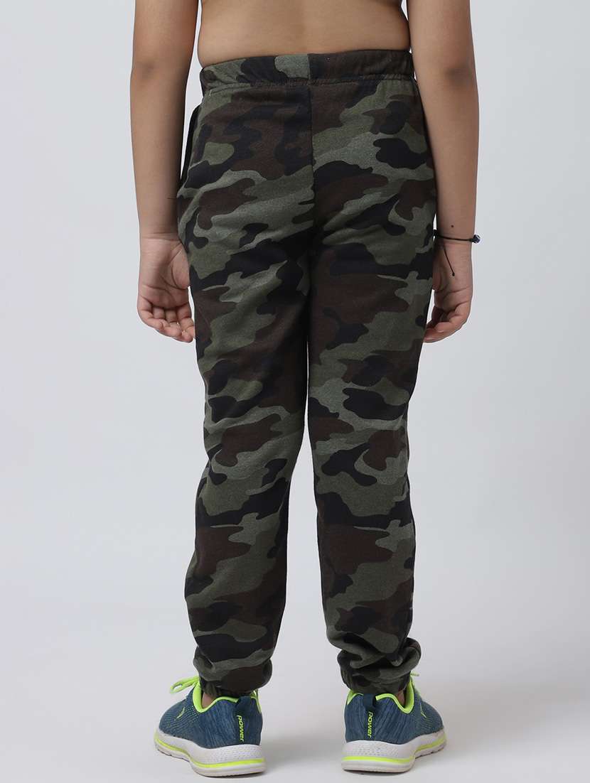 boys camouflage cotton track pants - 19950799 -  Standard Image - 3