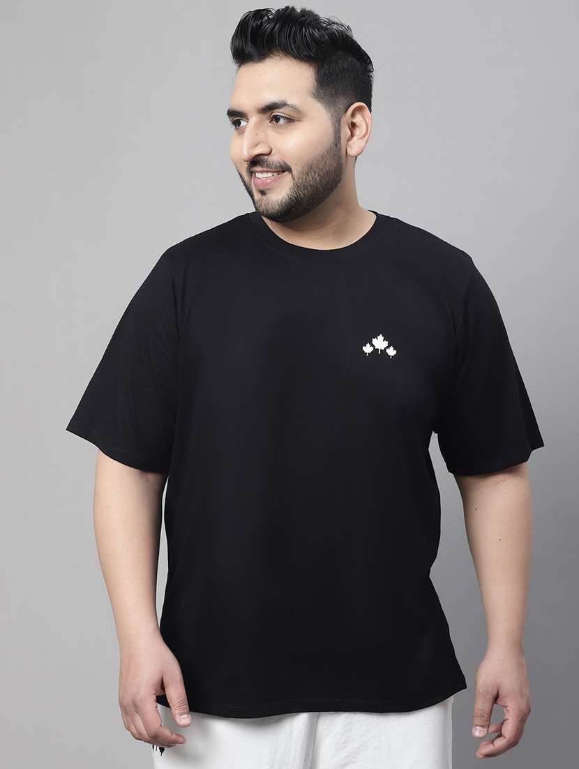 solid cotton regular t-shirt