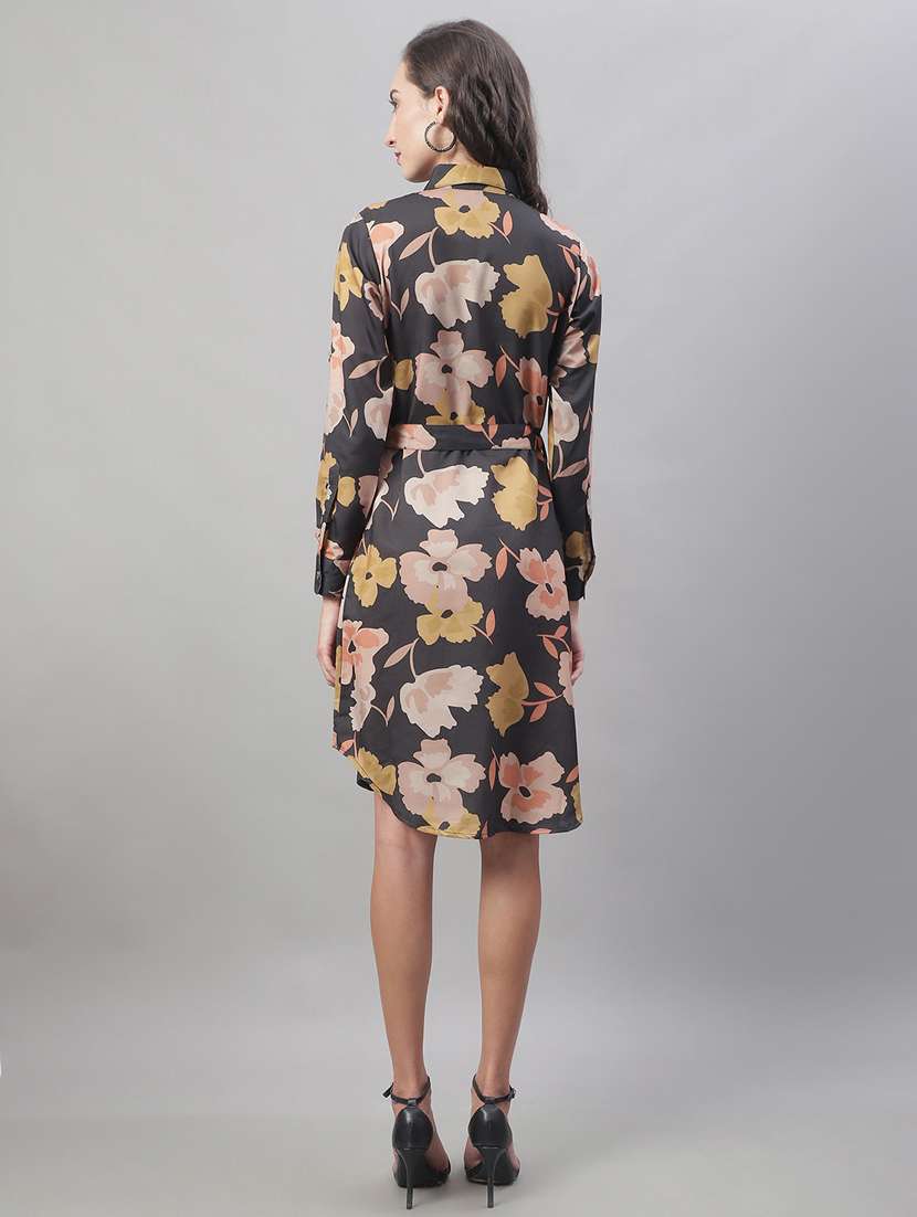 women's shirt floral dress - 19950831 -  Standard Image - 3