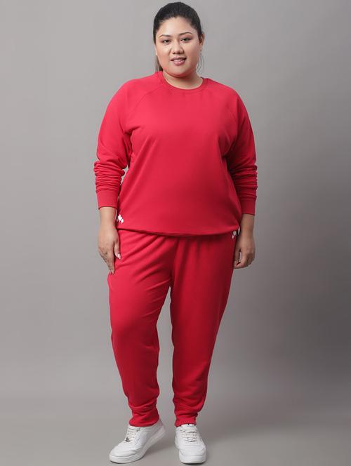 red solid nightwear pyjama set - 19950888 - Standard Image - 0