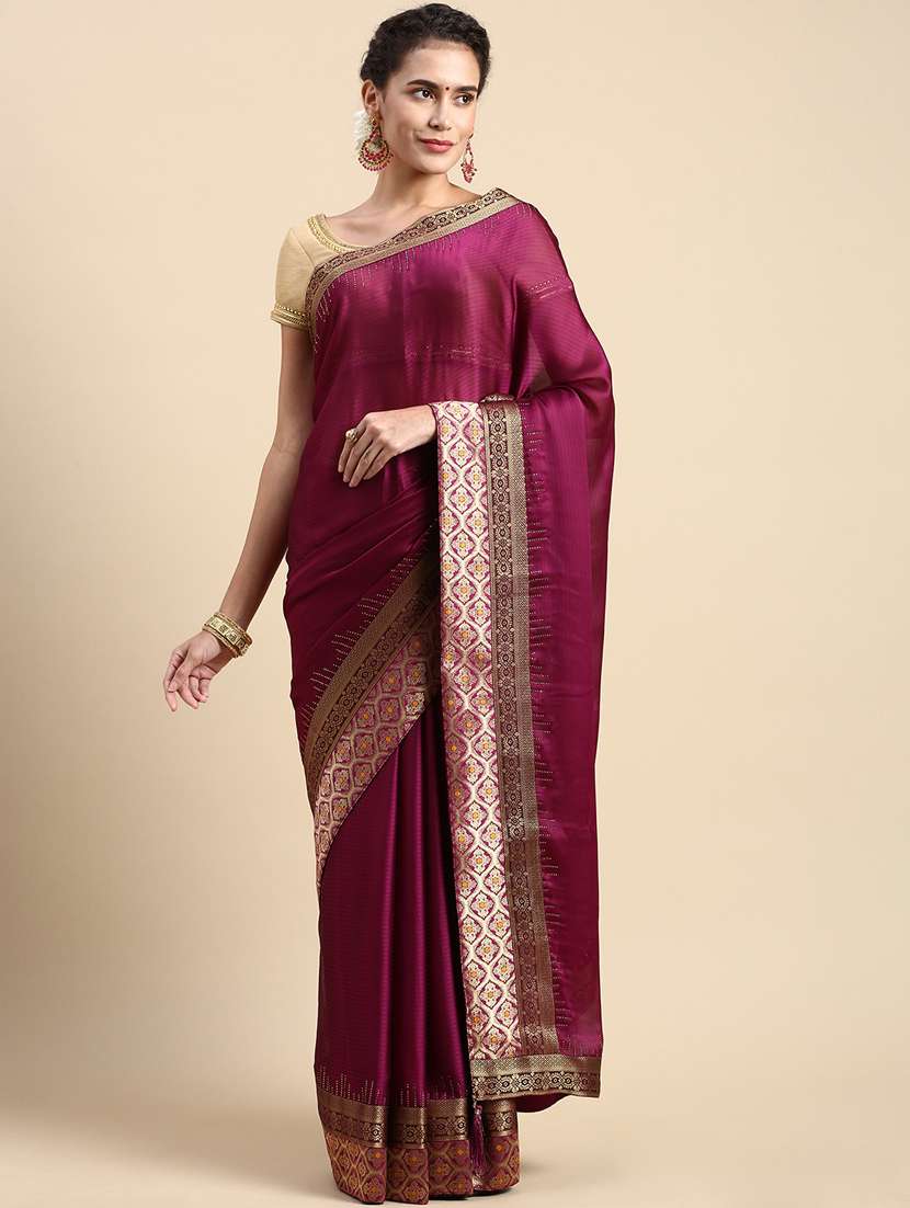 women's embroidered saree