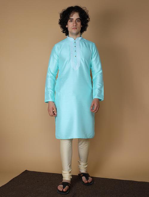 firoza embroidered kurta pyjama set - 19955403 -  Standard Image - 0