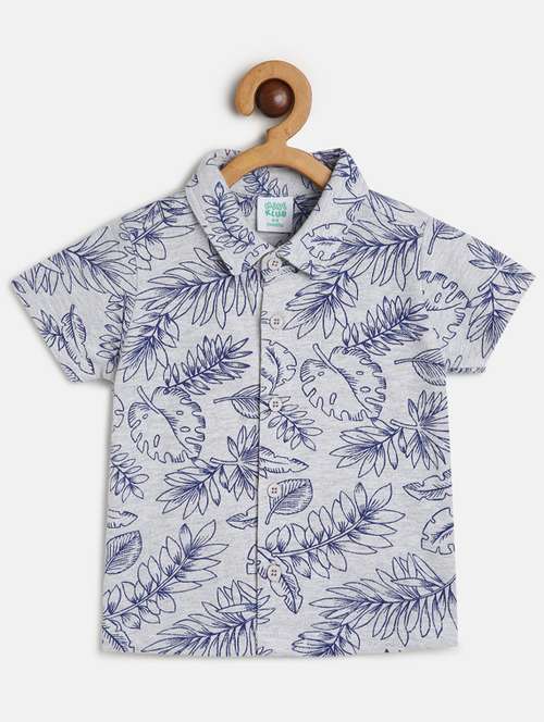 boys shirt collar printed shirt - 19955455 -  Standard Image - 0