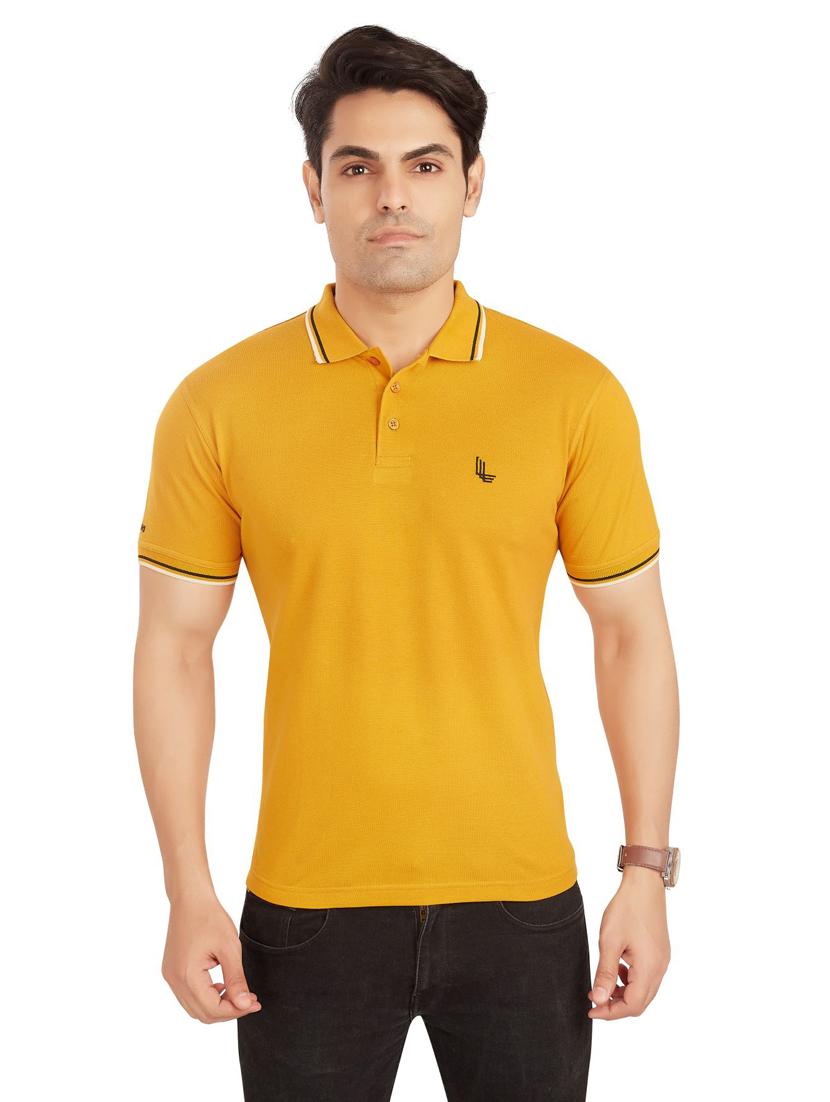polo neck solid regular t-shirt - 19956500 - Zoom Image - 0