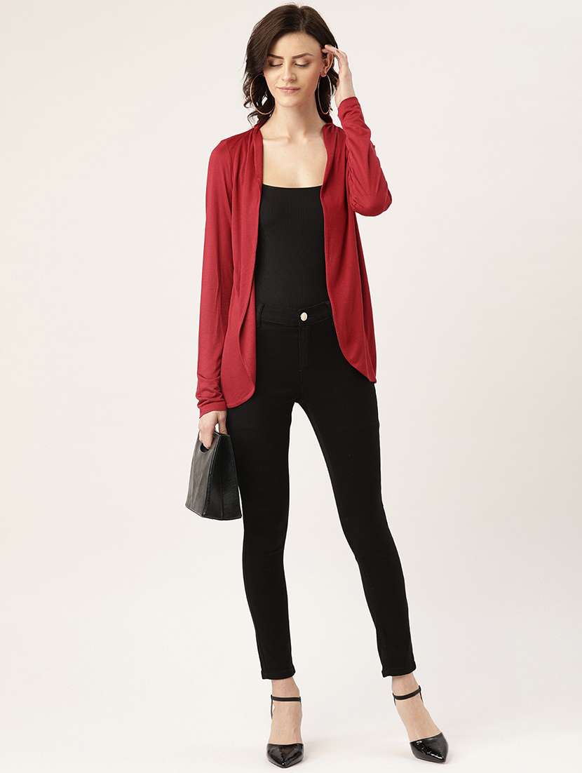 curve hem viscose regular shrug - 19956748 -  Standard Image - 3