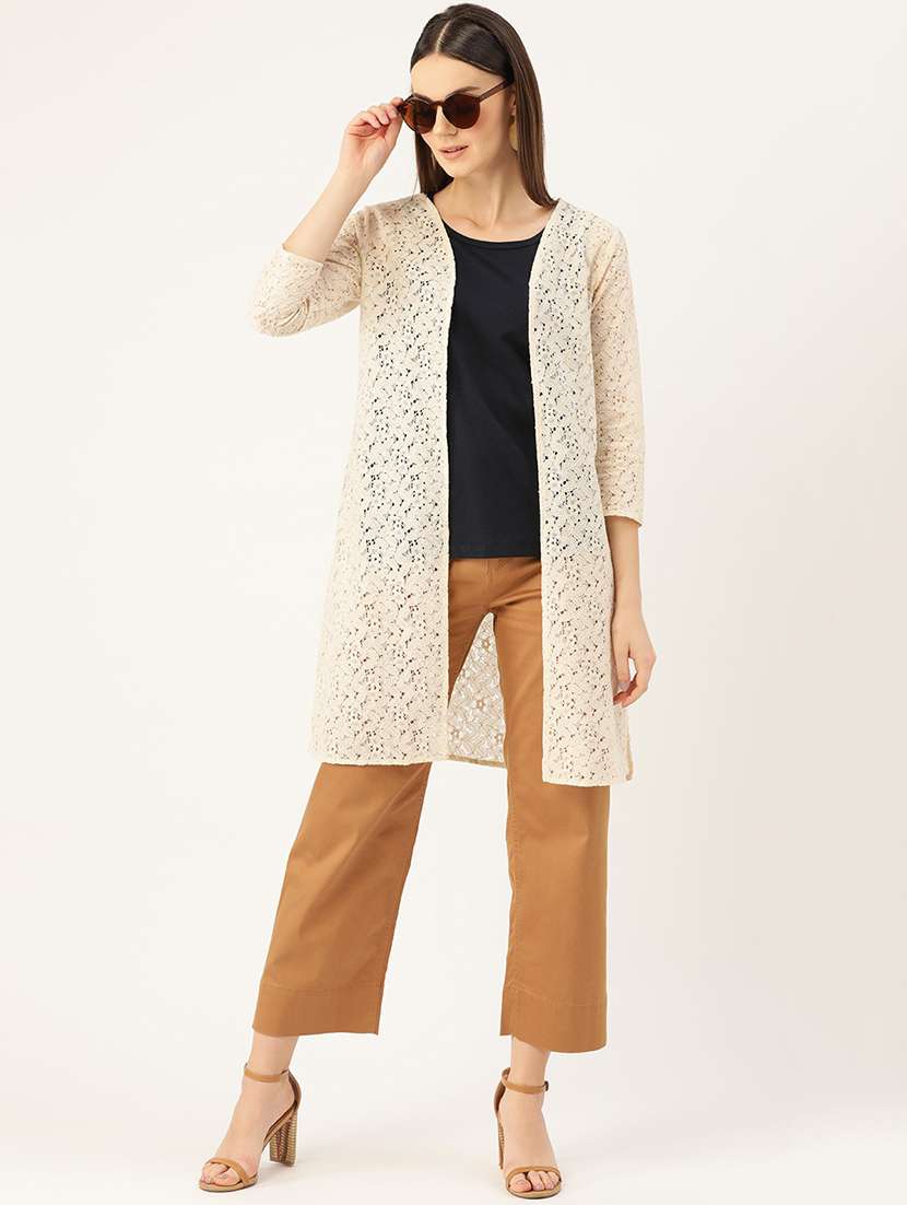 raschel knit regular shrug - 19956792 -  Standard Image - 3
