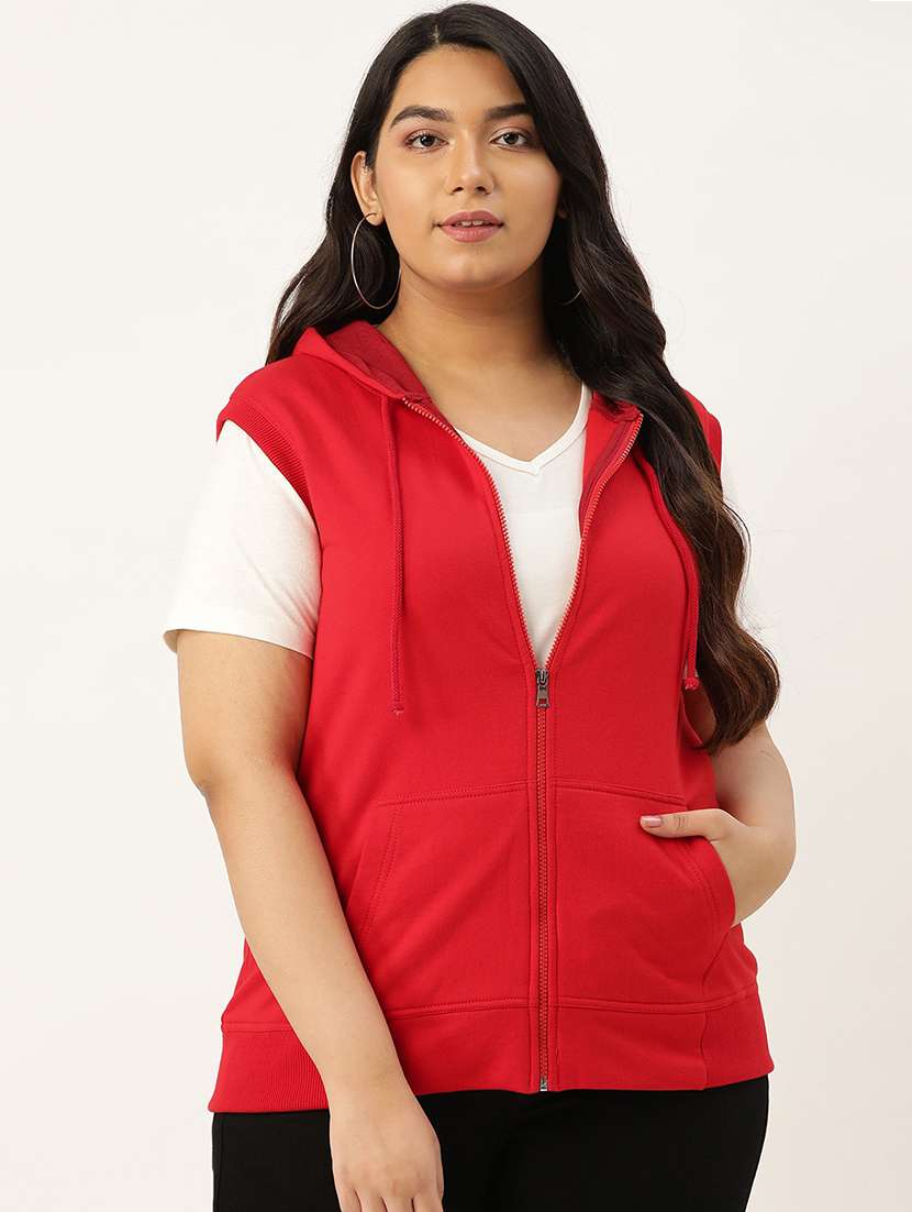 women's plain hooded plus size sweatshirt