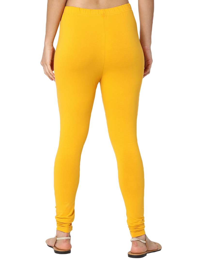 women solid full length leggings - 19957994 -  Standard Image - 3