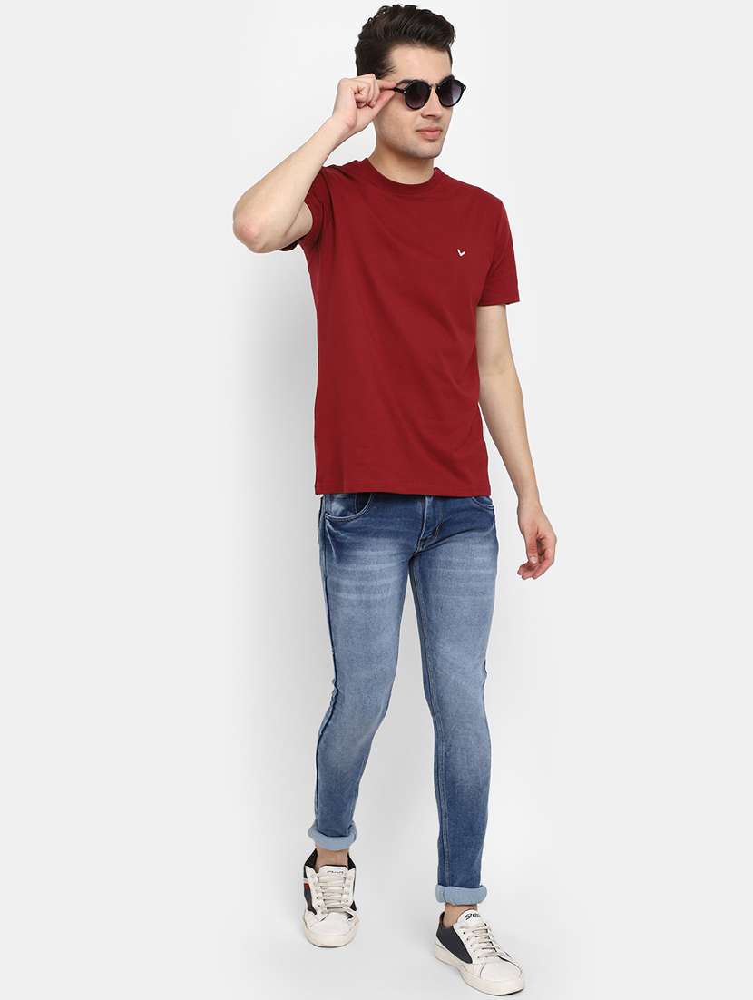 mens skinny fit plain jeans - 19959260 -  Standard Image - 3