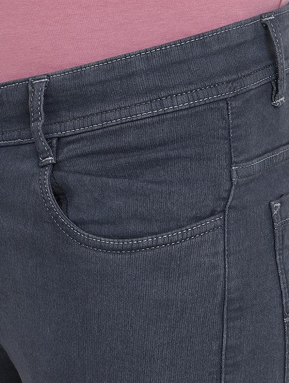 mens slim fit plain jeans - 19959302 - Standard Image - 3