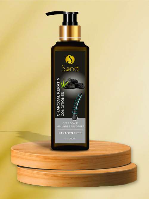 charcoal keratin hair conditioner - 19961837 - Standard Image - 0