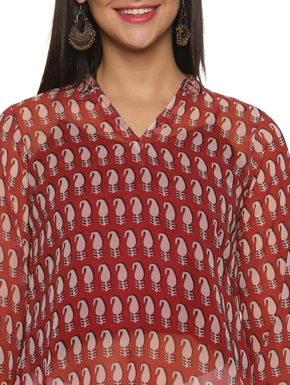 women's asymmetric kurta - 19962239 - Standard Image - 3