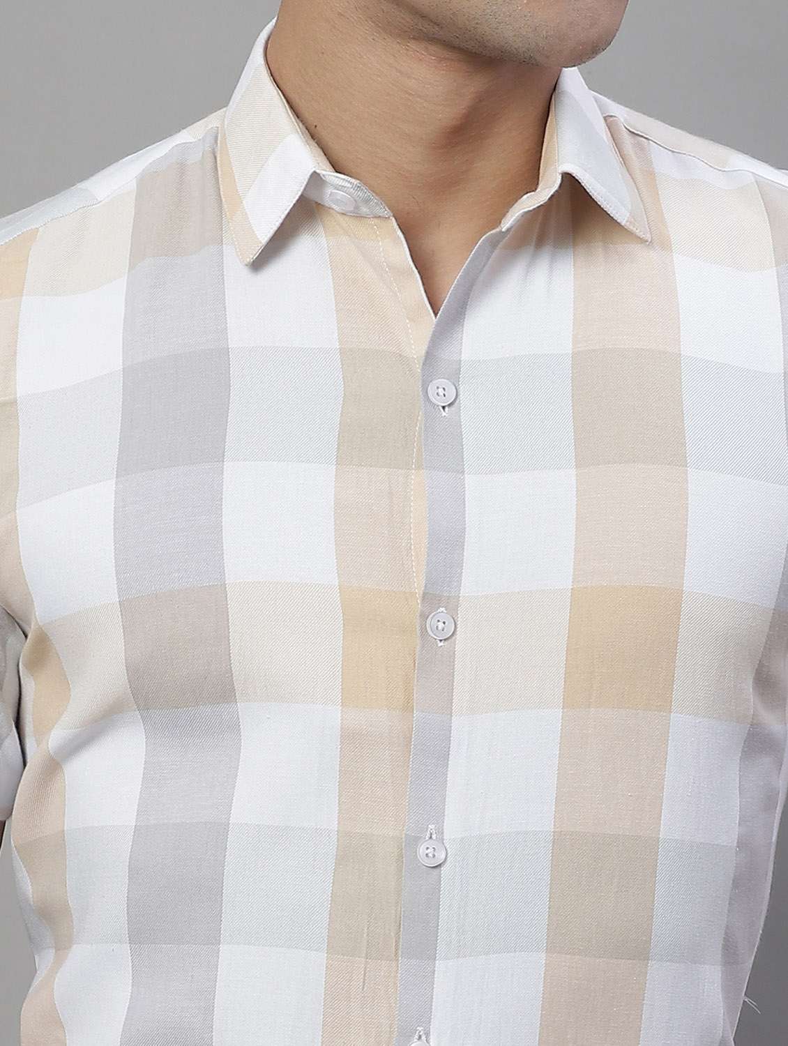 mens checks formal shirt - 19962974 -  Standard Image - 5