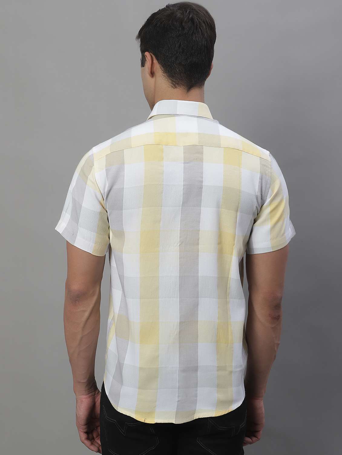 mens checks casual shirt - 19962987 -  Standard Image - 3