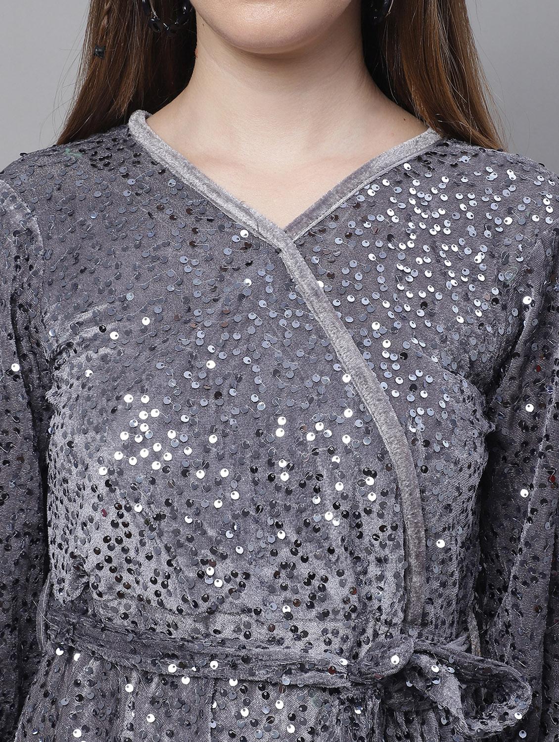 women's fit & flare printed dress - 19963167 - Standard Image - 5