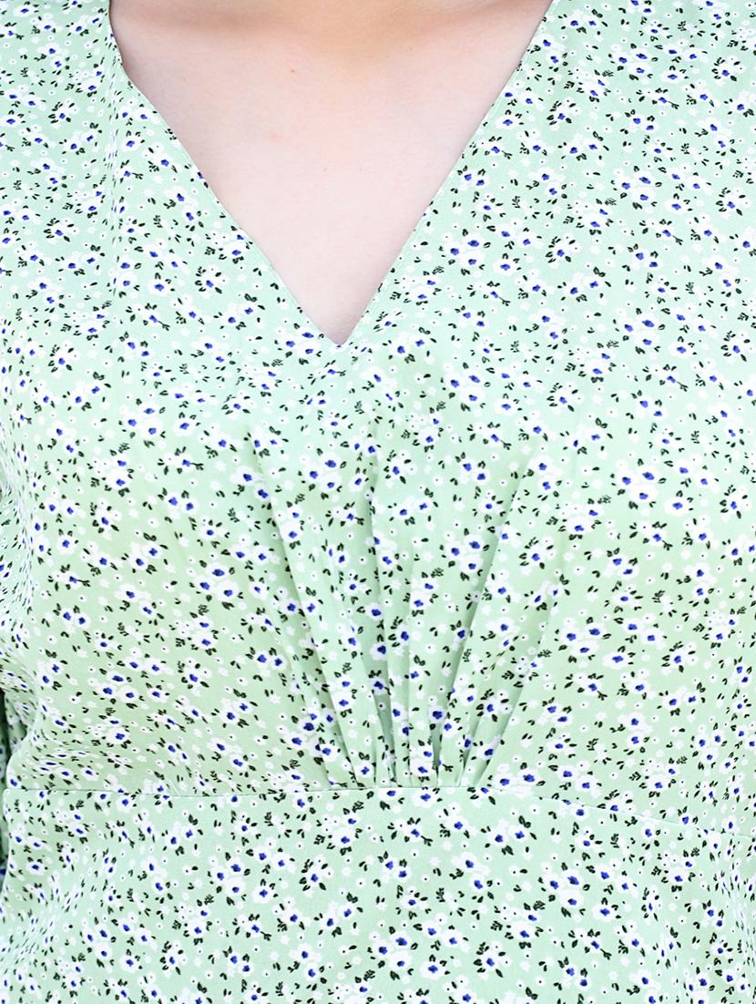 women's tiered dress floral dress - 19963224 - Standard Image - 3