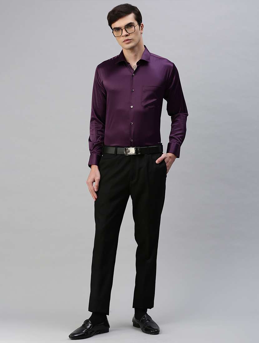 mid rise cotton flat front formal trouser - 19963257 -  Standard Image - 3