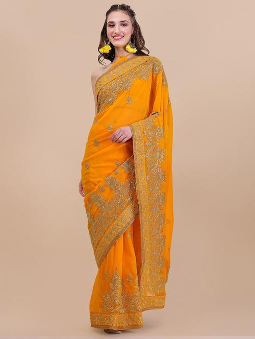 women's embroidered saree - 19963481 - Standard Image - 0