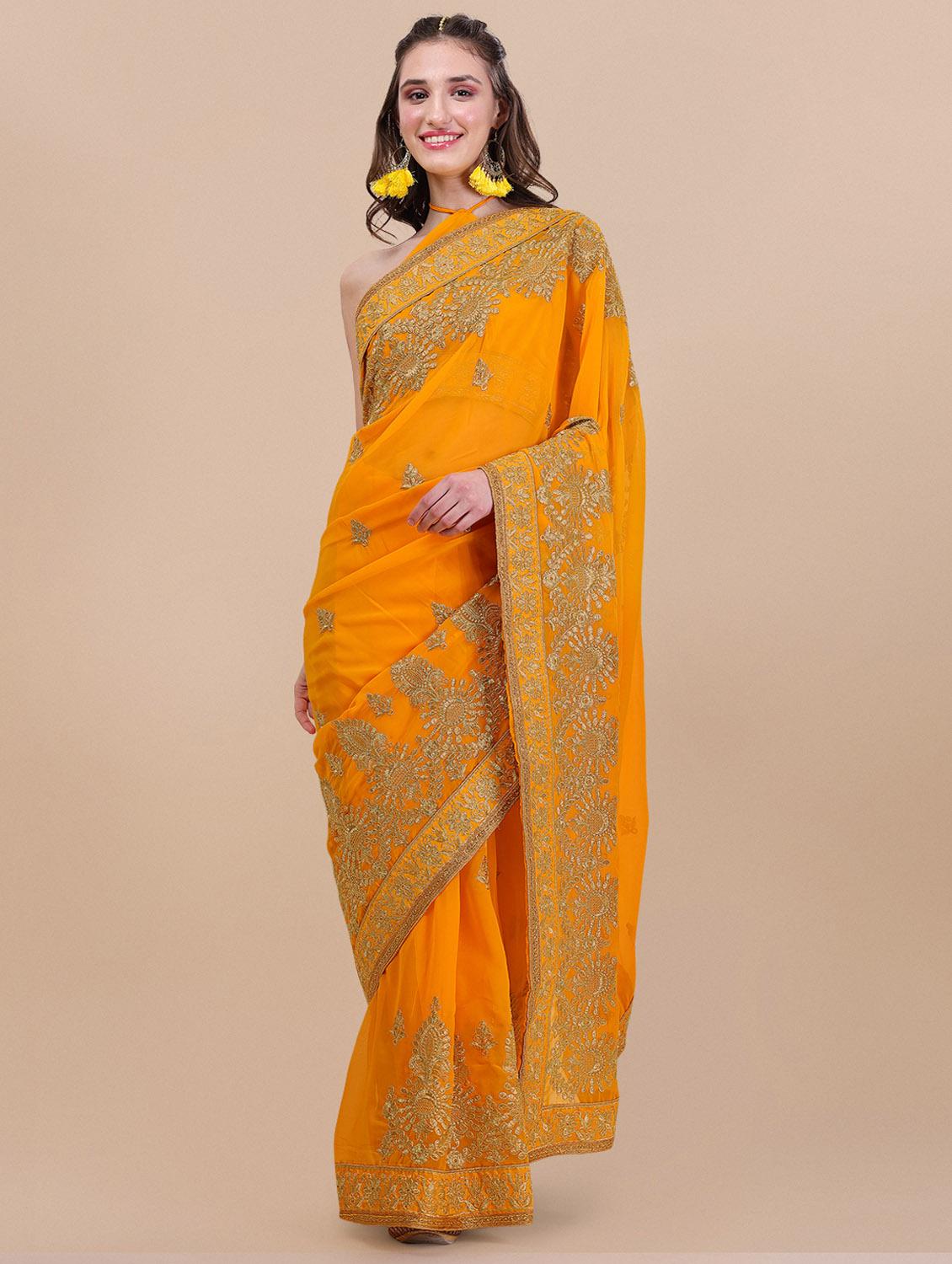 women's embroidered saree - 19963481 - Zoom Image - 0