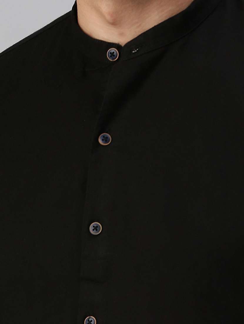 mens solid casual shirt - 19963569 - Standard Image - 5