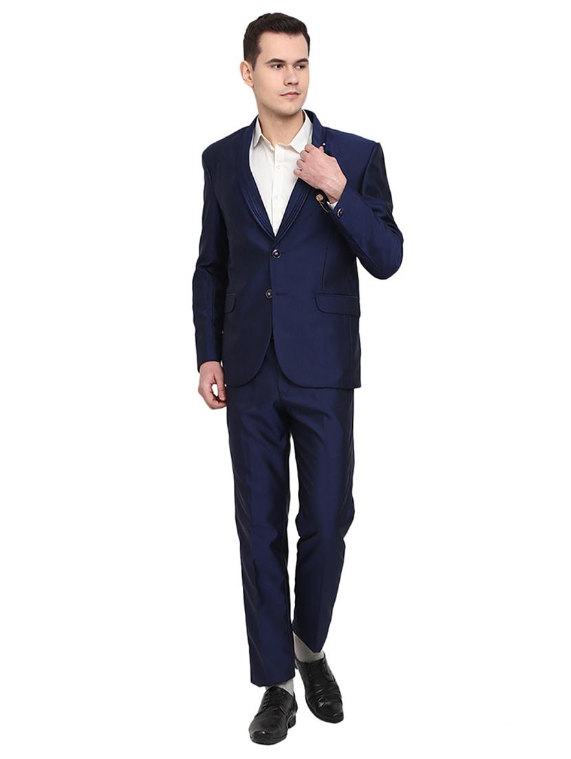 v mart men single breasted suit set - 19969211 - Zoom Image - 0