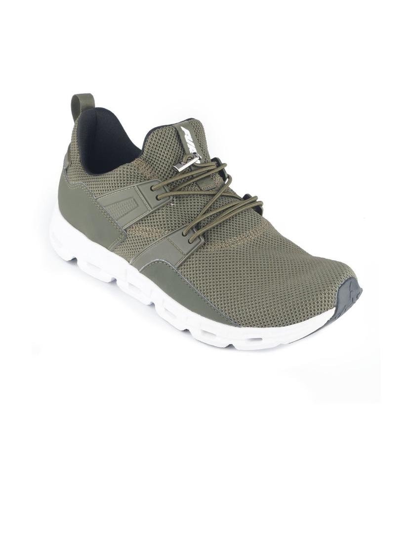 olive lace-up sports shoe - 19969871 - Zoom Image - 0