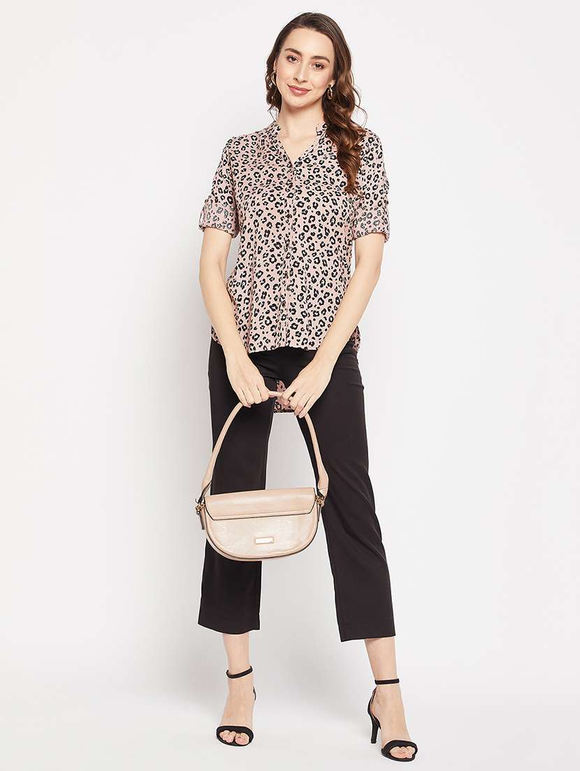 pink animal printed regular shirt - 19970251 - Standard Image - 3