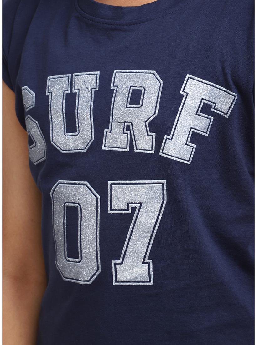 girls cotton regular tee - 19970447 - Standard Image - 3
