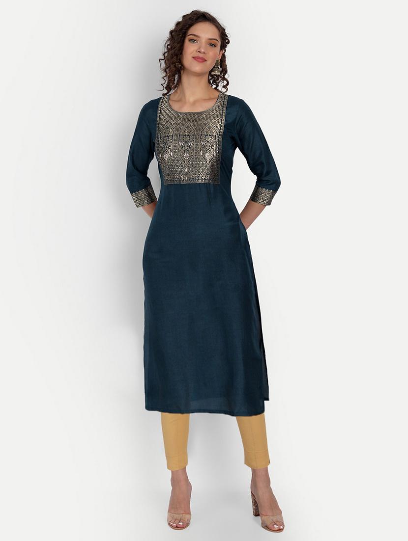 women's straight kurta - 19971064 - Zoom Image - 0