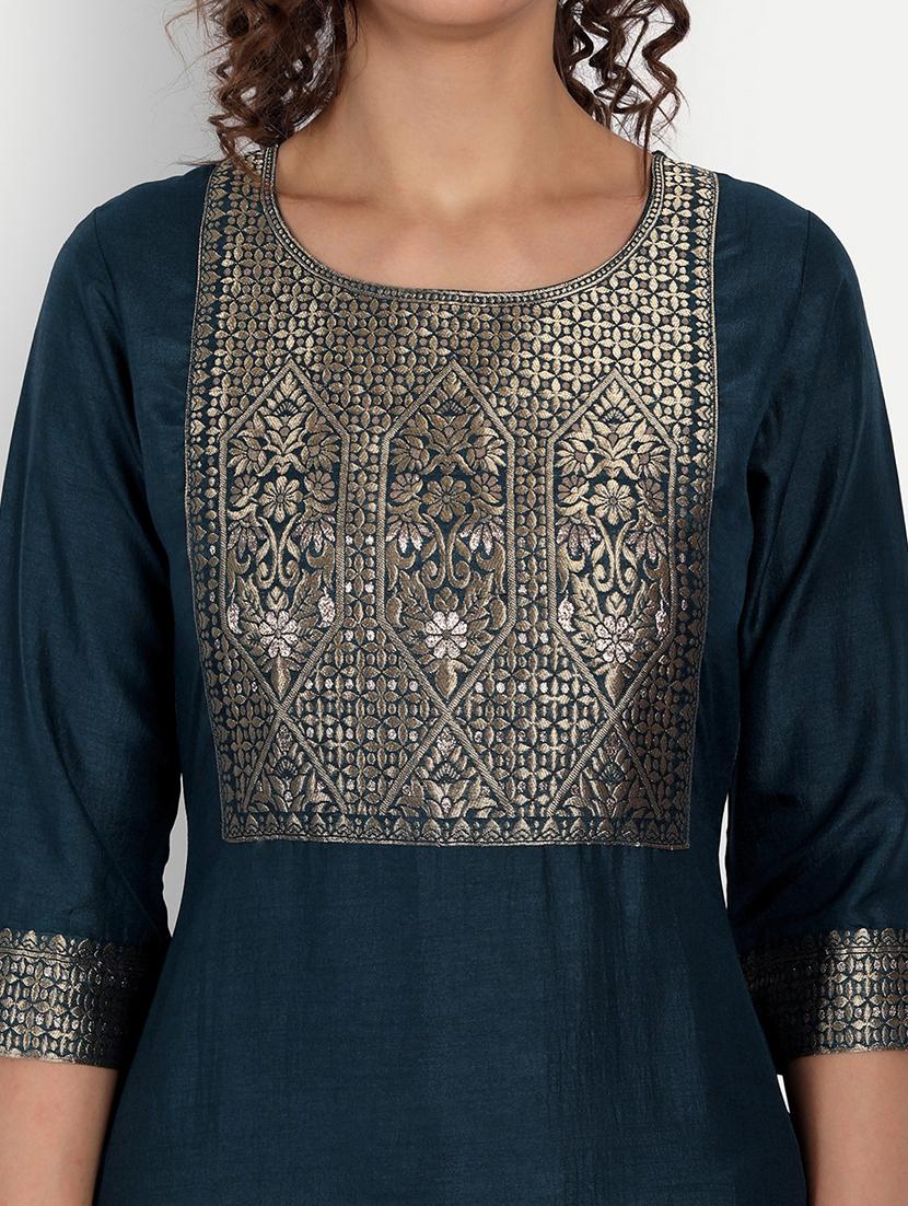 women's straight kurta - 19971064 - Standard Image - 3