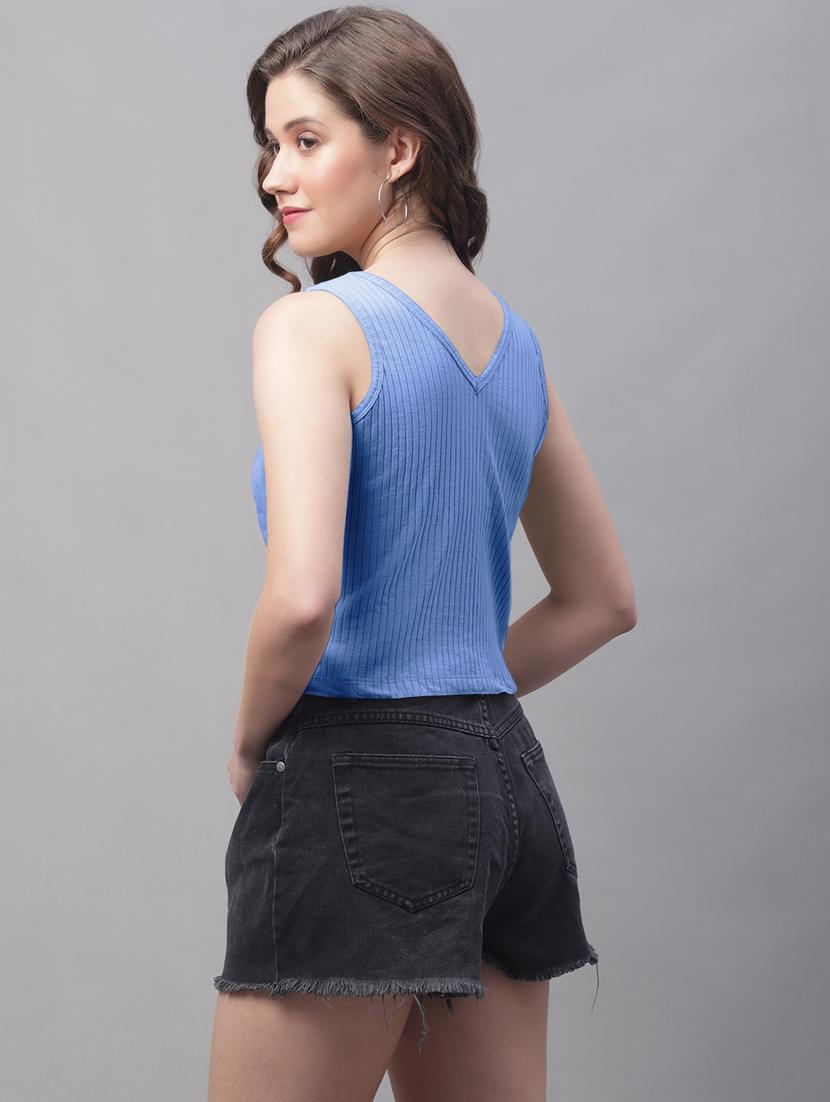 pack of 2 sleeveless crop tops - 19974417 - Standard Image - 3