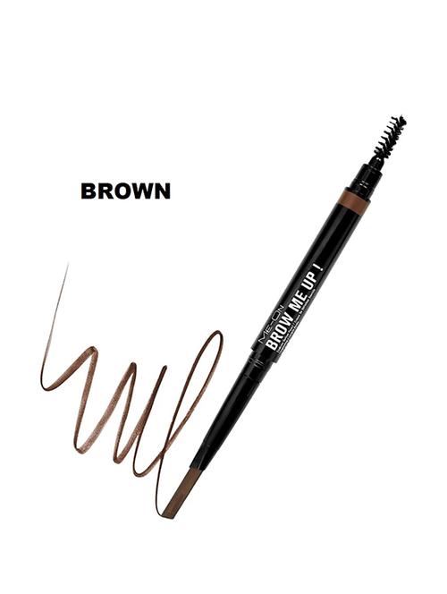 me-on brow me up eyebrow definer pencil-brown - 19977103 - Standard Image - 0