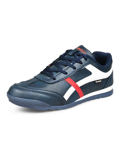 navy color block sport shoe - 19977253 -  Standard Image - 0