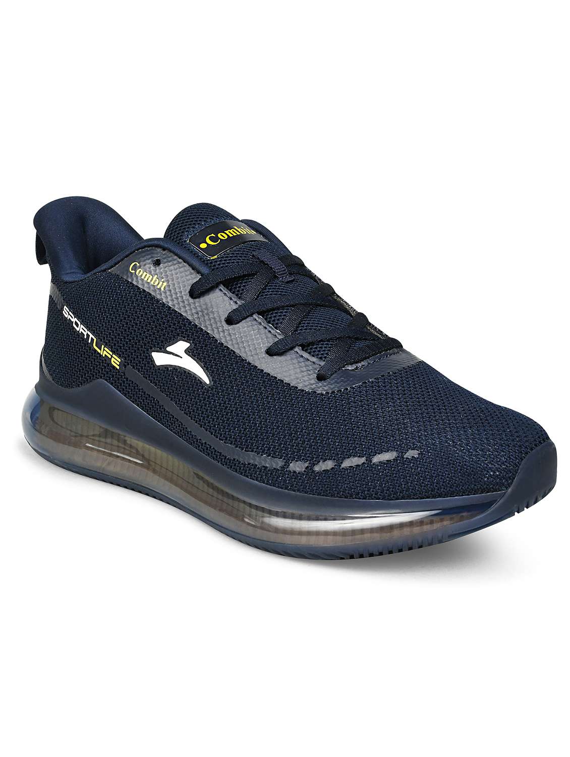 navy mesh lace up sport shoe - 19977299 -  Zoom Image - 0