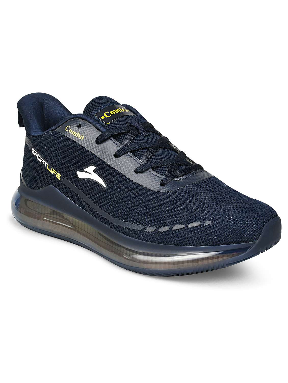 navy mesh lace up sport shoe - 19977302 -  Zoom Image - 0