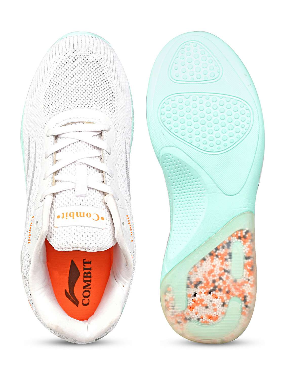 white mesh lace up sport shoe - 19977344 -  Standard Image - 3