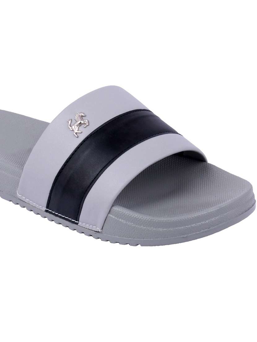 multi colored resin slip on flip flops - 19977821 -  Standard Image - 3