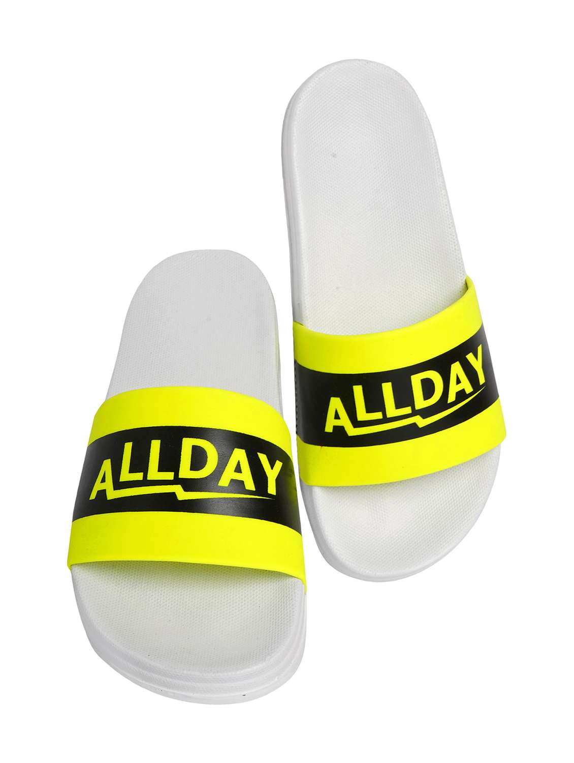 yellow resin slip on flip flops - 19977875 - Standard Image - 3