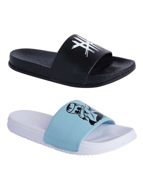 pack of 2 slip on flip flops - 19977980 -  Standard Image - 0