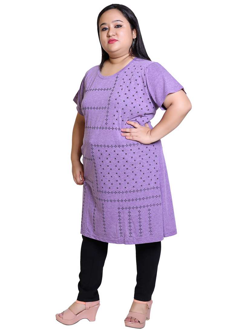 women's front print round neck t-shirt - 19981094 -  Standard Image - 3