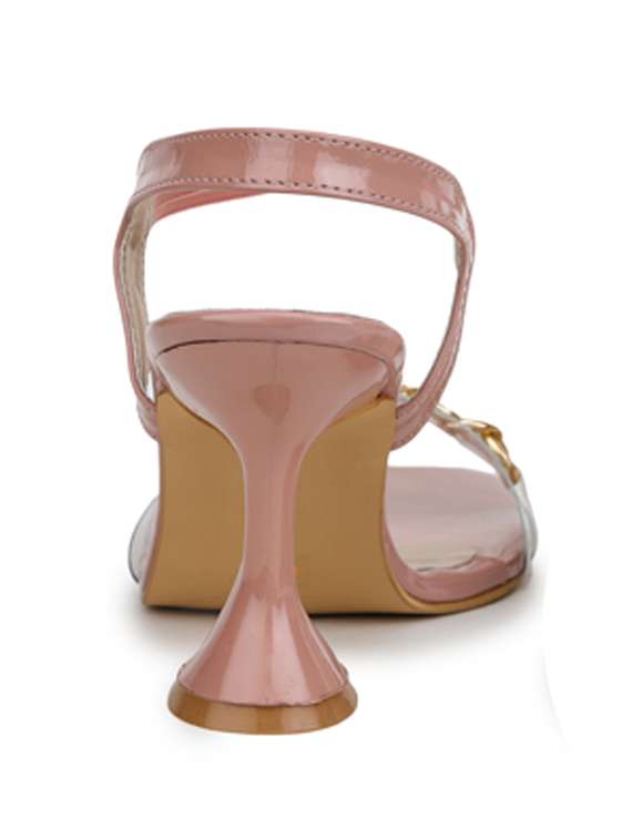 solid back strap spool heel - 19982767 -  Standard Image - 3