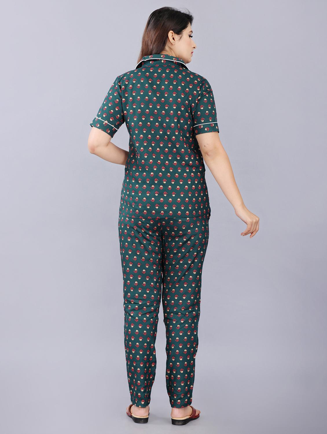 printed pyjama set nightwear set - 19983283 - Standard Image - 3