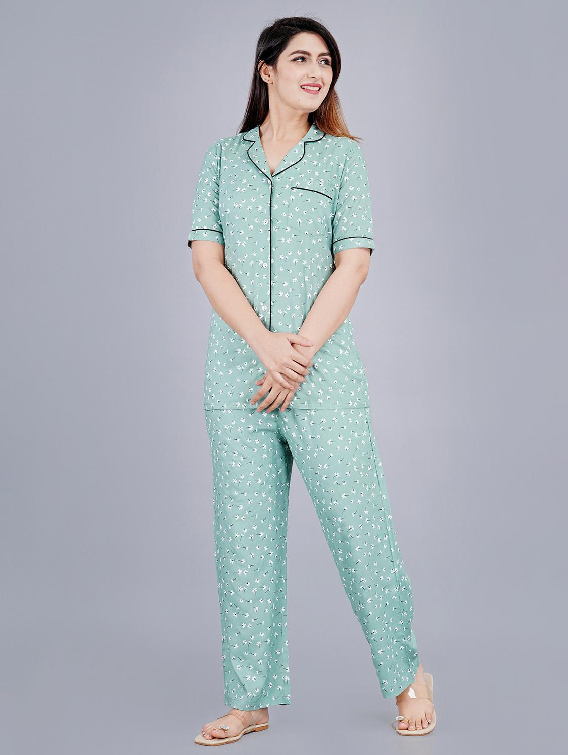 printed pyjama set nightwear set - 19983290 - Zoom Image - 0