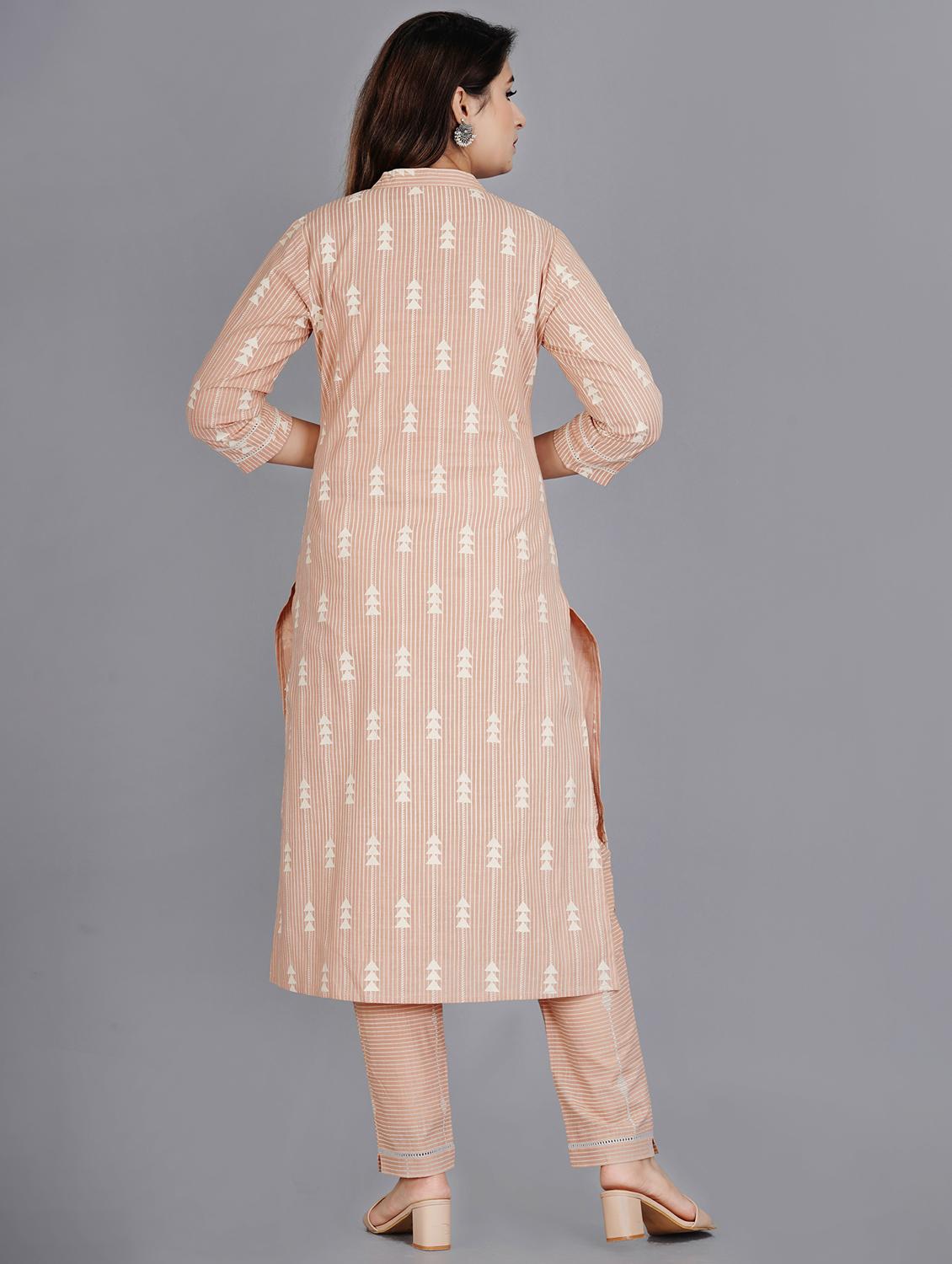 printed kurta pant set - 19983301 - Standard Image - 3