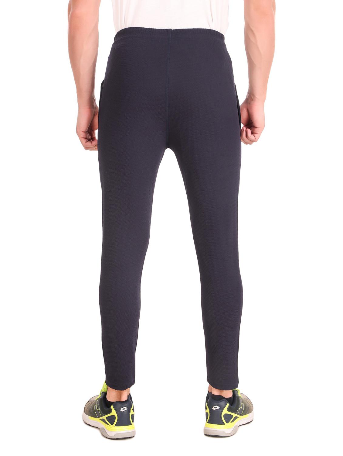 mid rise solid full length track pant - 19984565 - Standard Image - 3