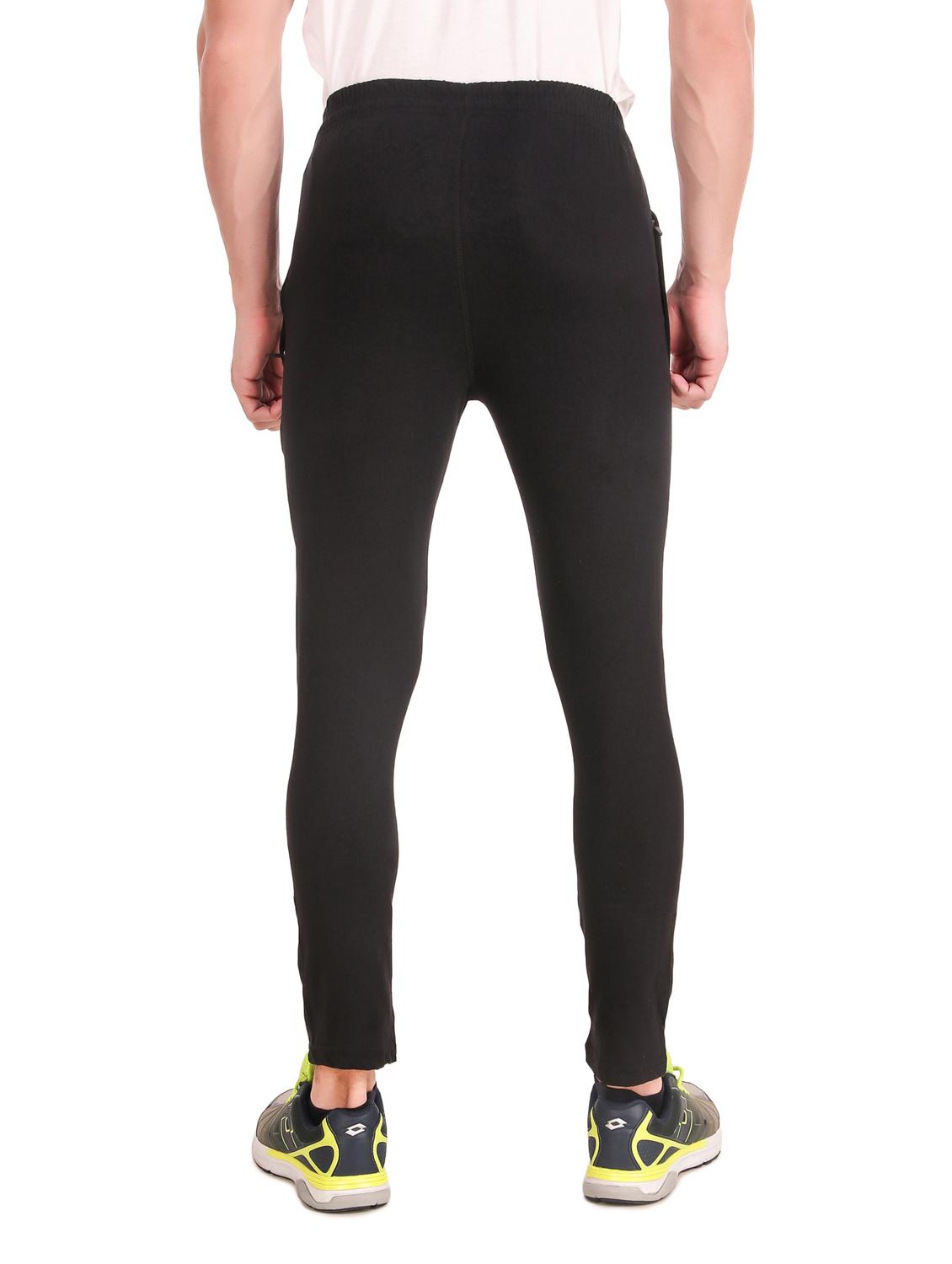 mid rise solid full length track pant - 19984566 - Standard Image - 3