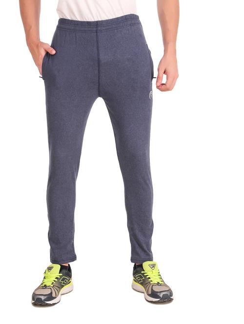 mid rise solid full length track pant - 19984568 -  Standard Image - 0