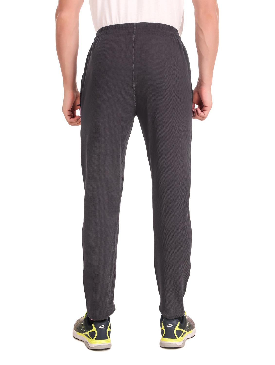 mid rise solid full length track pant - 19984569 - Standard Image - 3